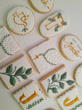COOKIES, Baptism cookies , 1 dozen custom cookies
