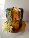 BIRTHDAY CAKE, custom book themed cake 6 inch round