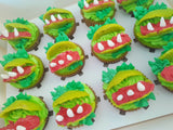 Cupcakes, Venus fly trap themed, 1 dozen