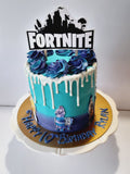 Cake, Gamers Custom birthday cake, 6 inch round