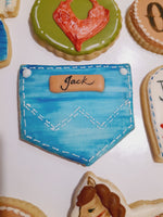 COOKIES, First Rodeo birthday cookies, 1 dozen custom cookies , COOKIES  royal icing DECORATED COOKIES