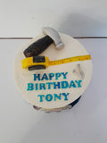 Birthday Cake, Custom birthday cake, GARAGE/Tool themed 8 inch, Father’s Day cake