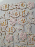 One Golden Year, cookie order , 1 dozen custom cookies