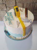 Birthday Cake, Custom birthday cake, GARAGE/Tool themed 8 inch, Father’s Day cake
