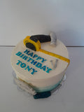 Birthday Cake, Custom birthday cake, GARAGE/Tool themed 8 inch, Father’s Day cake