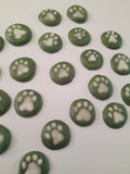 ROYAL ICING TRANSFERS Puppy and PAW print 24 pcs (12 puppy/12 paw print)
