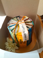 BIRTHDAY CAKE, custom book themed cake 6 inch round