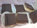 CARAMEL SHORTBREAD TOFFEE SQUARES 1 dozen,
