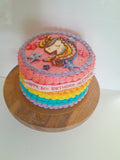 Cake, Custom 8 inch UNICORN  birthday cake. Cake