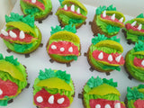 Cupcakes, Venus fly trap themed, 1 dozen