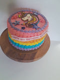 Cake, Custom 8 inch UNICORN  birthday cake. Cake