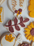 Renee Custom Fall cookie order , 1 dozen custom cookies