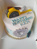 Birthday Cake, Custom birthday cake, GARAGE/Tool themed 8 inch, Father’s Day cake