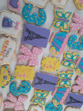 Custom Fancy cookie order , 1 dozen custom cookies