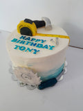 Birthday Cake, Custom birthday cake, GARAGE/Tool themed 8 inch, Father’s Day cake
