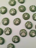ROYAL ICING TRANSFERS Puppy and PAW print 24 pcs (12 puppy/12 paw print)