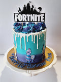 Cake, Gamers Custom birthday cake, 6 inch round