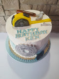 Birthday Cake, Custom birthday cake, GARAGE/Tool themed 8 inch, Father’s Day cake