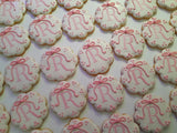Cookies, Initial, monogram bridal or baby shower cookies, 1 dozen, baby shower, any colour scheme available
