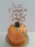 Pumpkin Shaped Cake