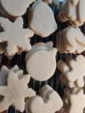 Cookies 1 dz plain undecorated SUGAR COOKIES,