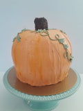 Pumpkin Shaped Cake
