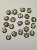ROYAL ICING TRANSFERS Puppy and PAW print 24 pcs (12 puppy/12 paw print)