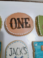 COOKIES, First Rodeo birthday cookies, 1 dozen custom cookies , COOKIES  royal icing DECORATED COOKIES