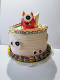 LITTLE MONSTER themed CAKE