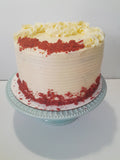 Birthday Cake, Custom RED VELVET birthday cake, 8 inch,