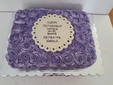 CUSTOM CAKE 11 x 14 sheet CAKE NO SHIPPING, LOCAL ORDER