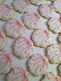 Cookies, Initial, monogram bridal or baby shower cookies, 1 dozen, baby shower, any colour scheme available
