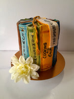 BIRTHDAY CAKE, custom book themed cake 6 inch round