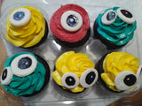 LITTLE MONSTER themed CUPCAKES