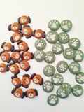 ROYAL ICING TRANSFERS Puppy and PAW print 24 pcs (12 puppy/12 paw print)