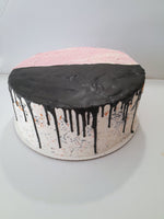 Custom cake,  birthday cake, pull apart 2 part cake
