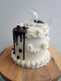 Custom cake  6 inch or 8 inch Chocolate Espresso Martini Cake