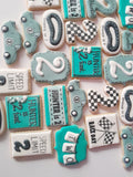 Cookies, Custom cookies for birthday party, by the dozen race themed