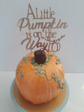 Pumpkin Shaped Cake