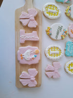 Cake and 1 dozen decorated themed sugar cookies, custom order, one silly Goose themed