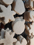Cookies 1 dz plain undecorated SUGAR COOKIES,