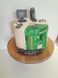Cake, Custom PC THEMED cake 8 inch birthday cake. Cake