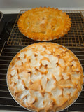 APPLE CRANBERRY PIE with SHIPPING, sweet pie, 9 inch pie, apple dessert, apple tarts