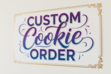 Dino themed COOKIES 1 DOZEN