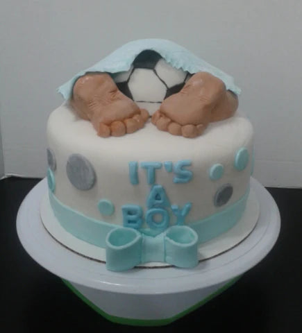 Baby soccer ball bottom 8 in Baby soccer ball bottom 8 inch BIRTHDAY cake 8 inch round ch BIRTHDAY cake 8 inch round