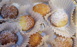 Orange spongecake balls by 23sweets.com