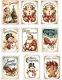 Cookies, Vintage winter scenes cookies  themed edible Image COOKIES  royal icing DECORATED -COOKIES, 1 dozen cookies, traditional cookies, Christmas themed cookies, Yesteryear cookies