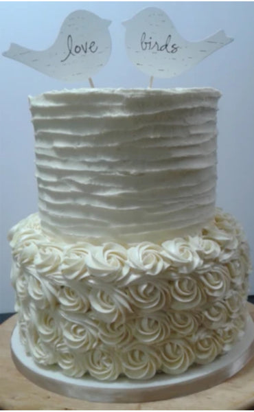 wedding cake, wedding cakes, bakery near me, baked goods, Ottawa wedding cakes, rosette cake, rosette wedding cake