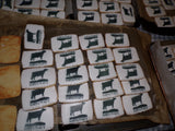 CUSTOM LOGO COOKIES decorated royal iced COOKIES 100  cookies
