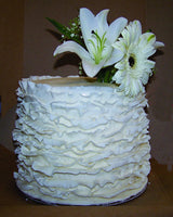 CUSTOM CAKE With buttercream rosettes, lemon flavour